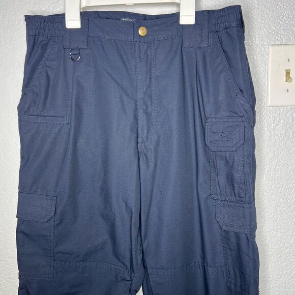 5.11 Tactical Series Style 74273 Navy Blue Men’s Pant Sz 34x30 Work Casual - Picture 4 of 13